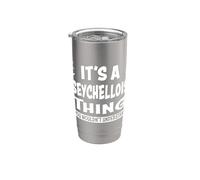 Cosa degli amanti delle Seychelles che non capiresti le Seychelles Bicchiere termico in acciaio inox doppia parete