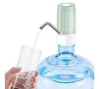 Cosa Dispenser d'acqua Elettrico per Boccioni Ricaricabile USB, Nero, Bianco, Rosa, Verde Menta, Metallico