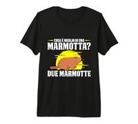 Cosa È Meglio di Una Marmotta? Due Marmotte Maglietta Premium