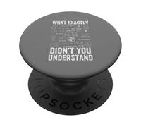Cosa esattamente non hai capito, matematica PopSockets PopGrip Adesivo