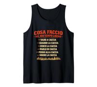 Cosa Faccio nel Mio Tempo Libero Caccia Canotta