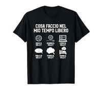 Cosa Faccio Nel Mio Tempo Libero Pallavolo Pallavolista Maglietta