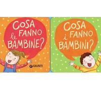 Cosa fanno le bambine? Cosa fanno i bambini?