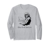 Cosa farebbe Bach Divertente Gioco di Parole di Musica Classica Maglia a Manica
