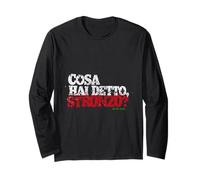 Cosa Hai Detto? Divertente Meme Sinistra Maglia a Manica