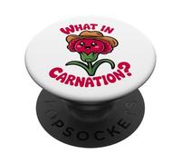 Cosa in Garofano Piante Amante Fiore Paese Giardinieri Fan PopSockets PopGrip Adesivo