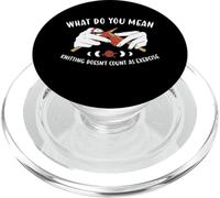 Cosa intendi lavorare a maglia non conta come lavoro a maglia PopSockets PopGrip per MagSafe