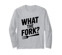 Cosa La Forchetta? Cucina Divertente Umorismo Cucina Maglia a Manica