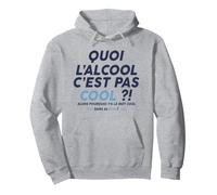 Cosa L'Alcol Non è Cool Quindi perché c'è la Parola Cool Felpa con Cappuccio