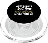 Cosa non ti uccide ti dà XP divertente dadi RPG Gamer PopSockets PopGrip per MagSafe