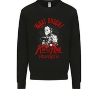 Cosa Non Uccide Felpa Jumper Halloween Serial Killer Uomo