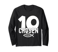 Cosa Religioso 10 Anni di Gesù 10 Compleanno Maglia a Manica