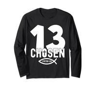 Cosa Religioso 13 Anni di Gesù 13 Compleanno Maglia a Manica