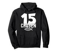 Cosa Religioso 15 Anni di Gesù 15 Compleanno Felpa con Cappuccio