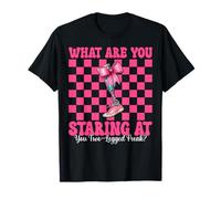 Cosa stai fissando te amputato a due zampe Freak Leg Maglietta
