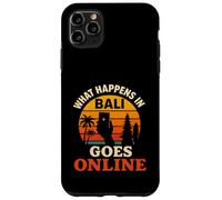 Cosa succede a Bali va online Retro Tramonto Custodia per iPhone 11 Pro Max