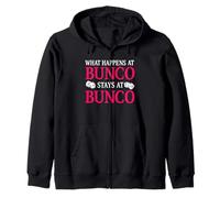 Cosa succede a Bunco soggiorna a Bunco Felpa con Cappuccio