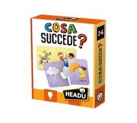 Headu Cosa Succede? Comprendere Le Relazioni It52361 Gioco Educativo Per Bambini 3-6 Anni Made In Italy