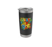 Cosa succede Doe | Stile Graffiti Michigan Bicchiere termico in acciaio inox doppia parete