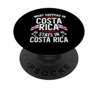 Cosa succede in Costa Rica rimane in Costa Rica PopSockets PopGrip Adesivo