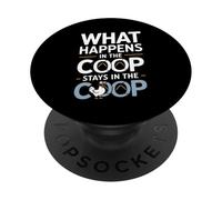 Cosa succede nella Coop, rimane nella Coop PopSockets PopGrip Adesivo