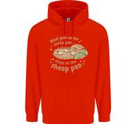 Cosa Succede Nella Stalla Per Pecore Felpa Uomo