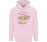 Cosa Succede Nella Stalla Per Pecore Felpa Uomo