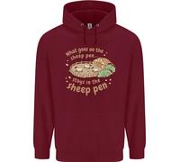 Cosa Succede Nella Stalla Per Pecore Felpa Uomo