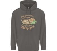 Cosa Succede Nella Stalla Per Pecore Felpa Uomo