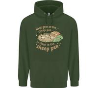 Cosa Succede Nella Stalla Per Pecore Felpa Uomo