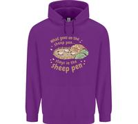 Cosa Succede Nella Stalla Per Pecore Felpa Uomo