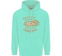 Cosa Succede Nella Stalla Per Pecore Felpa Uomo