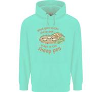 Cosa Succede Nella Stalla Per Pecore Felpa Uomo