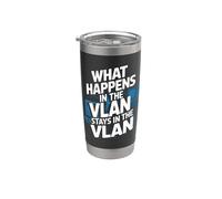 Cosa succede nella VLAN - Funny Network Engineering VLAN Bicchiere termico in acciaio inox doppia parete
