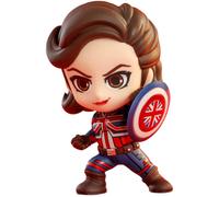 Cosa succede se il Capitano Carter stilizzato Cosbaby da collezione Hot Toys Fig