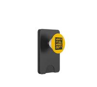 Cosa succede se tutto funziona fuori il design della mentalità positiva PopSockets PopWallet per MagSafe