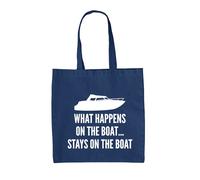 Cosa Succede Sulla Barca - Borsa In Tela - Yacht Stag Di Vacanza