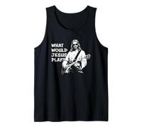 Cosa suonerebbe Gesù? Divertente Meme di Gesù Che Suona la Chitarra Canotta