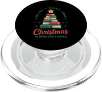 Cosa voglio per Natale Shelf Space Book Lover Bibliophile PopSockets PopGrip per MagSafe