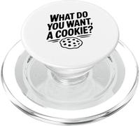 Cosa Vuoi Un Biscotto? Divertente Snack Amante PopSockets PopGrip per MagSafe