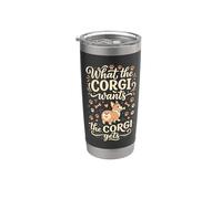 Cosa vuole il Corgi ottiene il Corgi Bicchiere termico in acciaio inox doppia parete