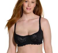 Cosabella Never Say Never Reggiseno a Balconcino con Ferretto Non Imbottito in Pizzo Nero 2C