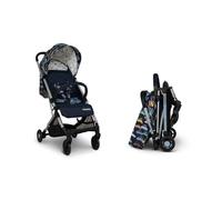 Cosatto Yo - Passeggino da viaggio, leggero e compatto, pieghevole dalla nascita a 25 kg, compatibile con le compagnie aeree, facile da piegare con una mano, grande cestino per la spesa da 8 kg