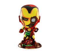 Cosbaby fluorescente Marvel Zombies Iron Man di eccellente qualità da collezione