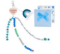 COSBERY Regalo per l'inizio della scuola, per ragazzo, per la scuola, per bambini, per la scuola, per bambini, 2025, portafortuna, per l'inizio della scuola, regalo per ragazze con biglietto di auguri