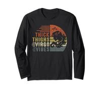 Cosce spesse Virgo Vibes Virgo segno zodiacale uomo donna vintage Maglia a Manica