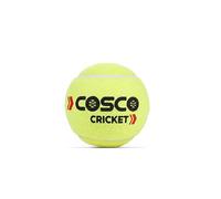 Cosco Cricket Normal Force - Palline da tennis in pelle, confezione da 6, colore: Giallo