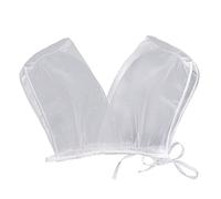 COSDREAMER Abito da Donna Regency Abito Medievale Vittoriano retrò a Vita Alta con Maniche a Nastrobianco,S