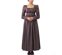 COSDREAMER Abito da Donna Rinascimentale Medievale in Vita Impero Regency Epoca