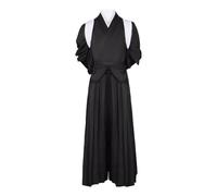 COSDREAMER Costume da uomo kimono giapponese da samurai, uniforme Hakama, tradizionale, Aikido, Kendo, arti marziali, costume anime (bianco, XL)